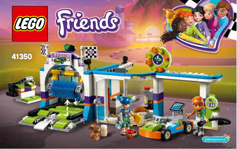 Page n°1 - Manuel utilisateur Lego Friends 41350