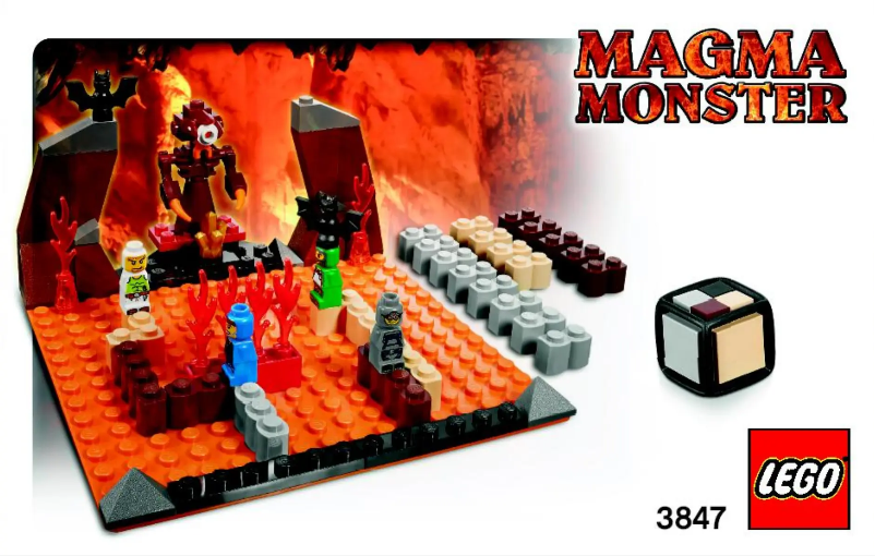 Page 1 de la notice Manuel utilisateur Lego Magma Monster