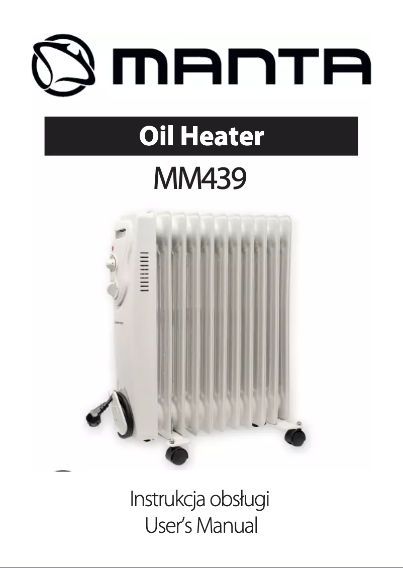 Page 1 de la notice Manuel utilisateur Manta MM439