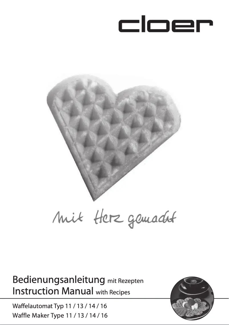 Page 1 de la notice Manuel utilisateur Cloer 1621