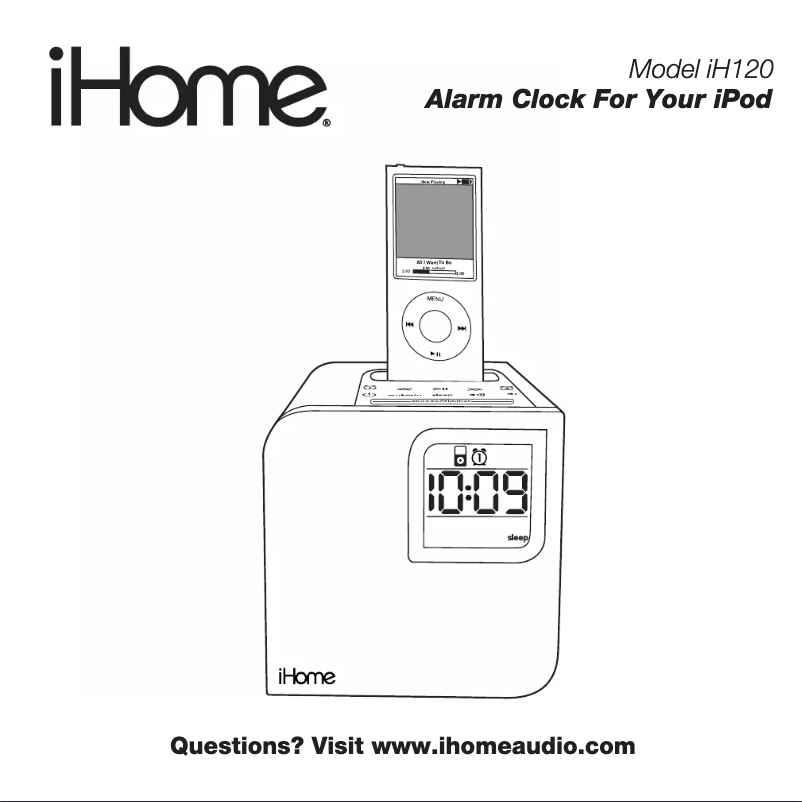 Página 1 del manual Manual de usuario iHome iH120