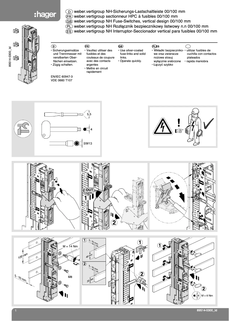 Image de la première page du manuel de l'appareil LVS00100SP