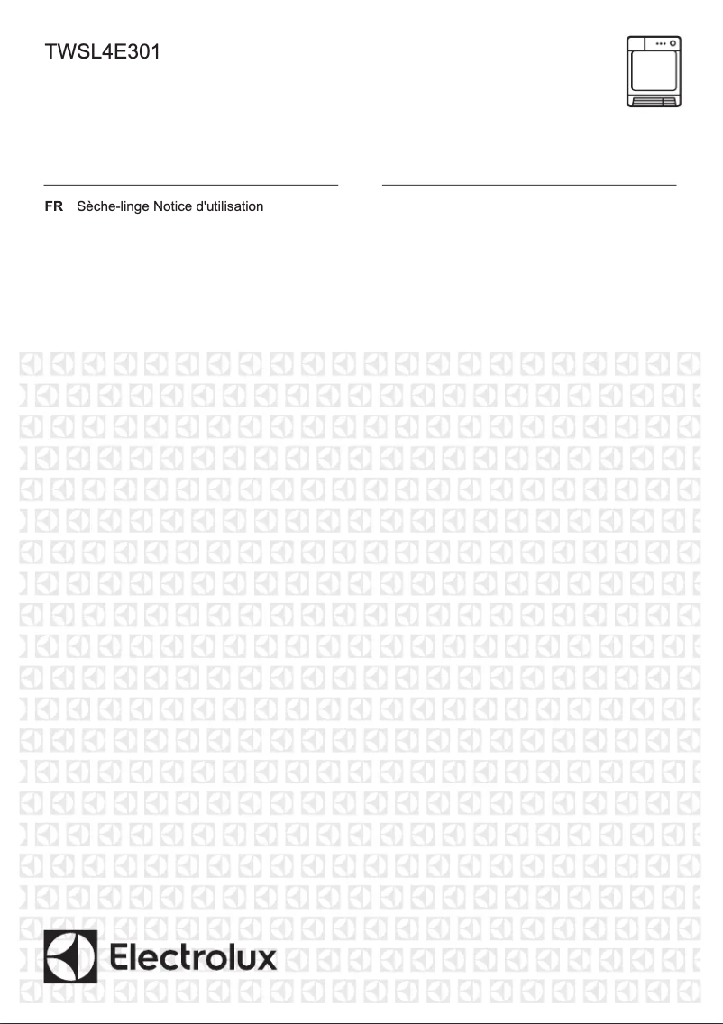 Page 1 de la notice Manuel utilisateur Electrolux TWSL4E301
