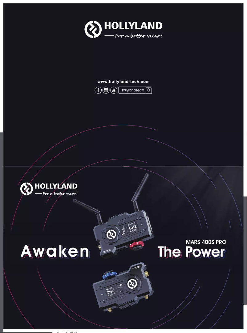 Page 1 de la notice Brochure Hollyland Mars 400S Pro