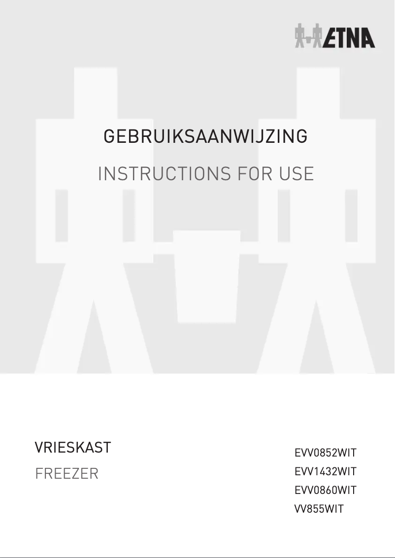 Page 1 de la notice Manuel utilisateur Etna EVV0852WIT