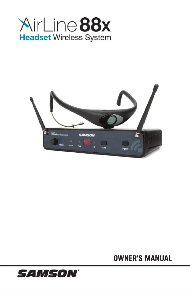 Image de la première page du manuel de l'appareil AirLine AH8