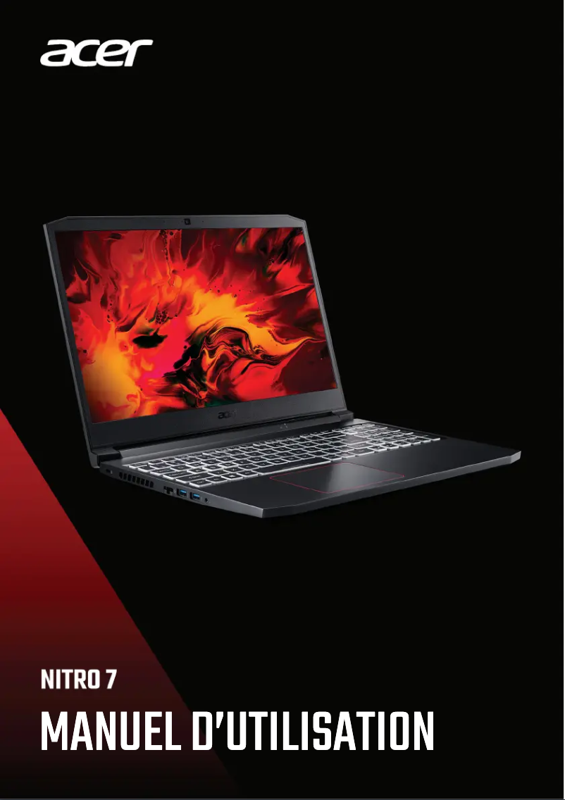 Page n°1 - Manuel utilisateur Acer Nitro 5