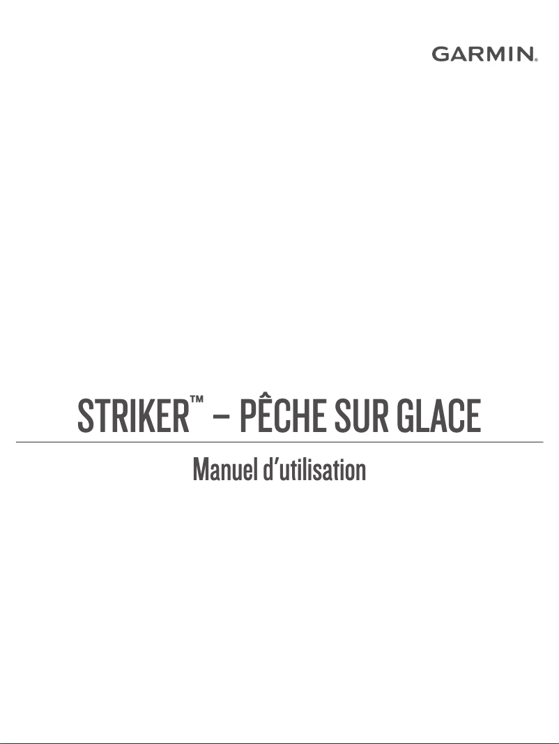 Image de la première page du manuel de l'appareil STRIKER Plus 5
