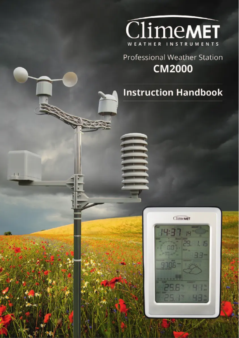 Image de la première page du manuel de l'appareil CM2000