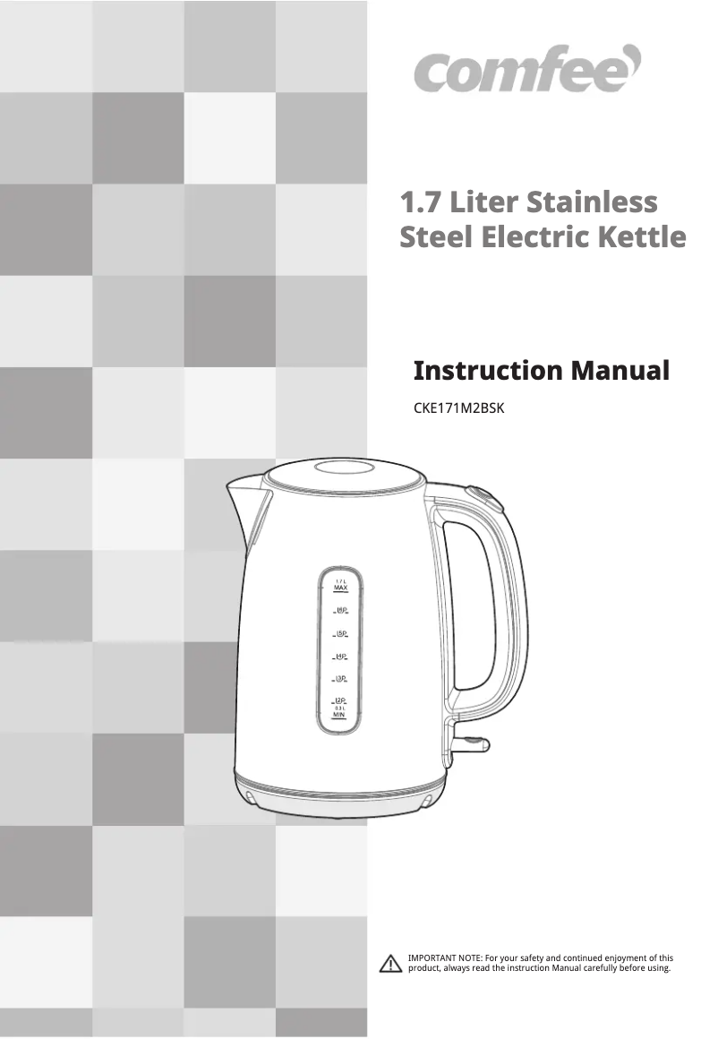 Page 1 de la notice Manuel utilisateur Comfee CKE171M2BSK