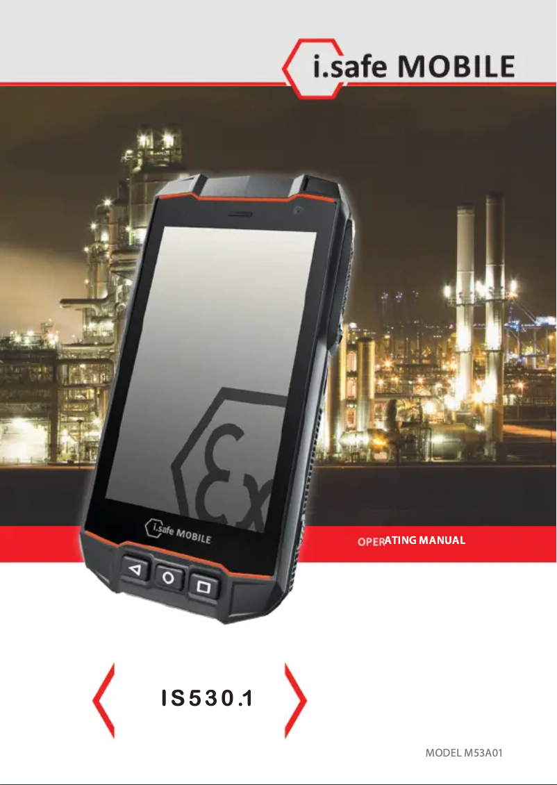 Page 1 de la notice Guide de démarrage rapide i.safe Mobile IS530.1