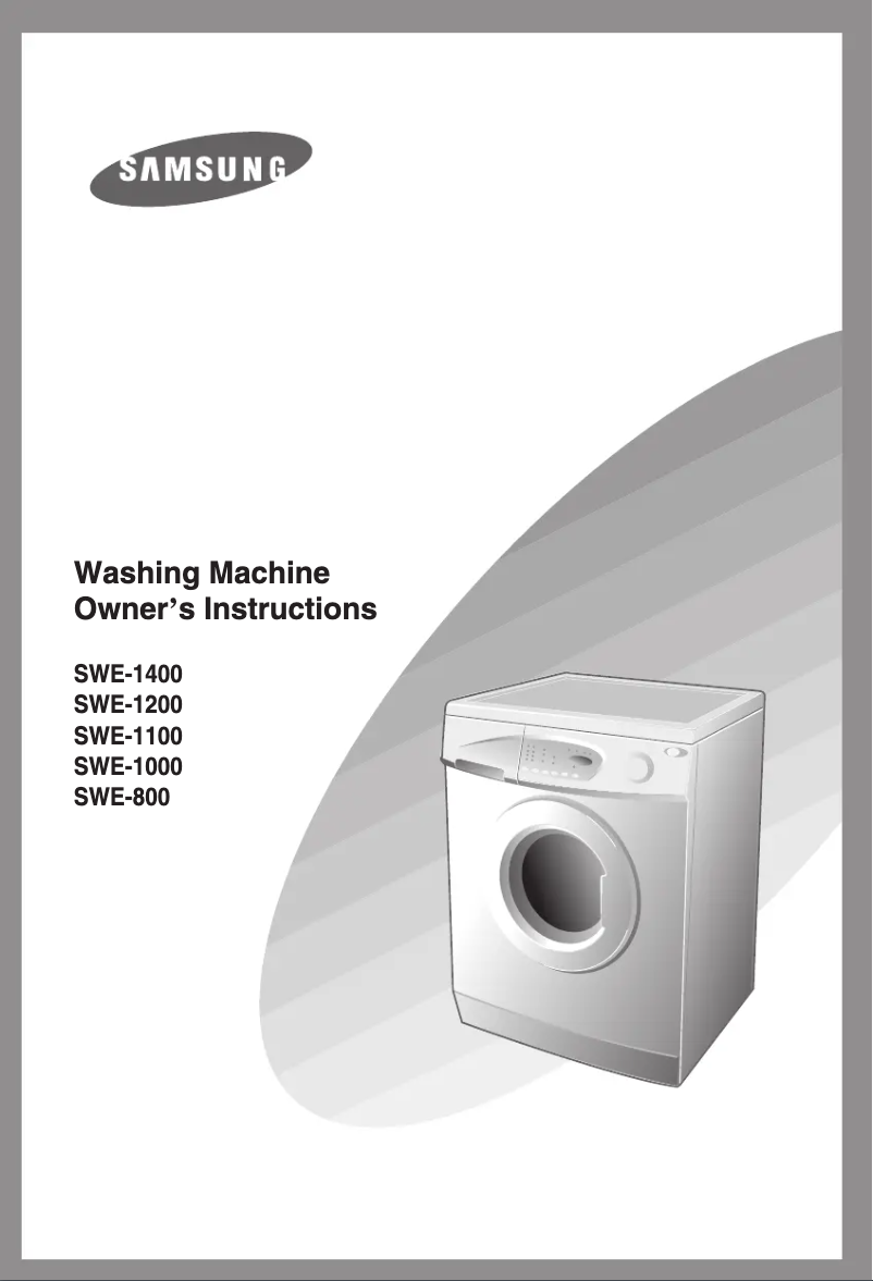 Página 1 del manual Manual de usuario Samsung Swe 1400