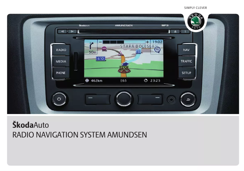 Page 1 de la notice Manuel utilisateur Skoda Amundsen Superb