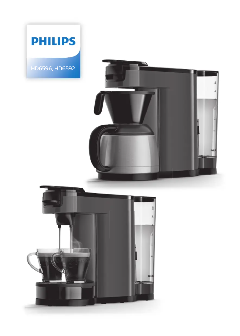 Page n°1 - Manuel utilisateur Philips Senseo Switch Premium HD6596