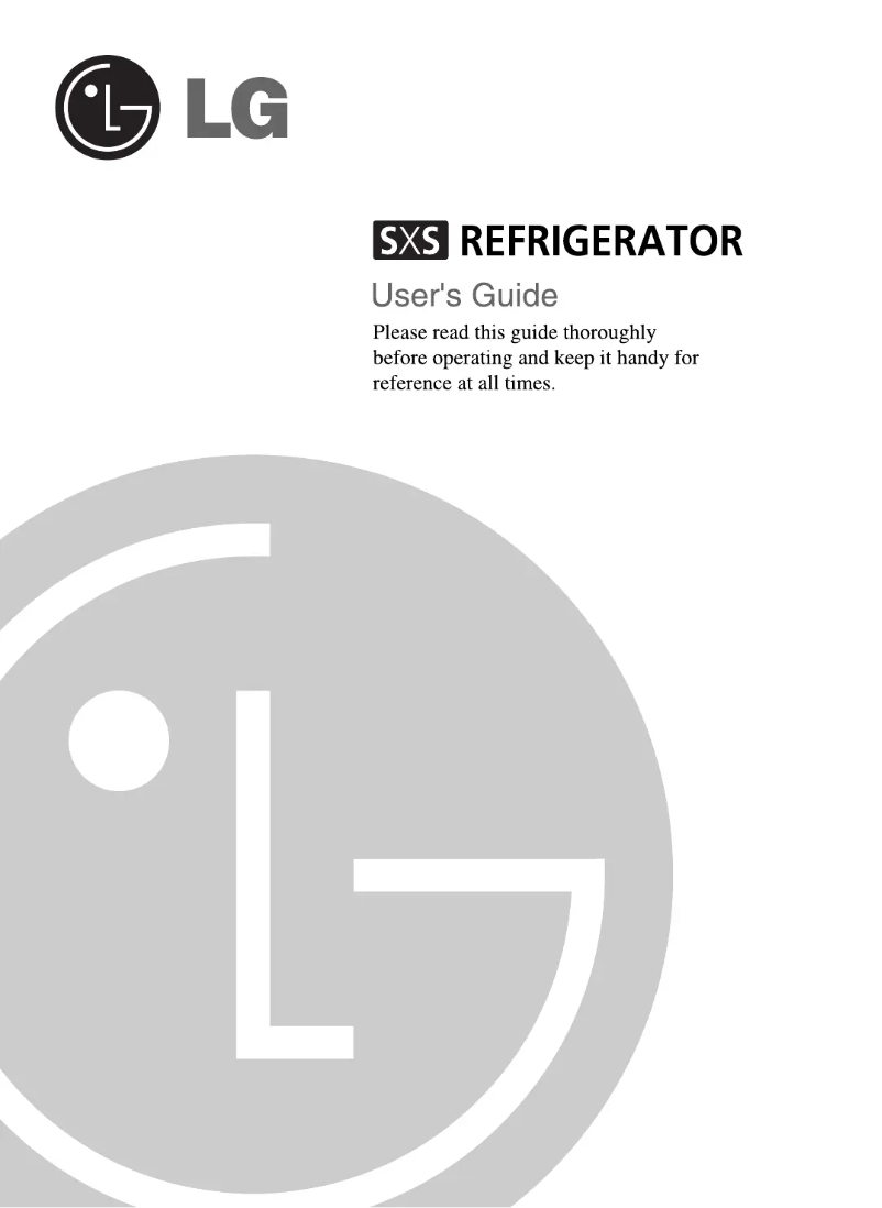 Page n°1 - Manuel utilisateur LG GC-L207WLQ