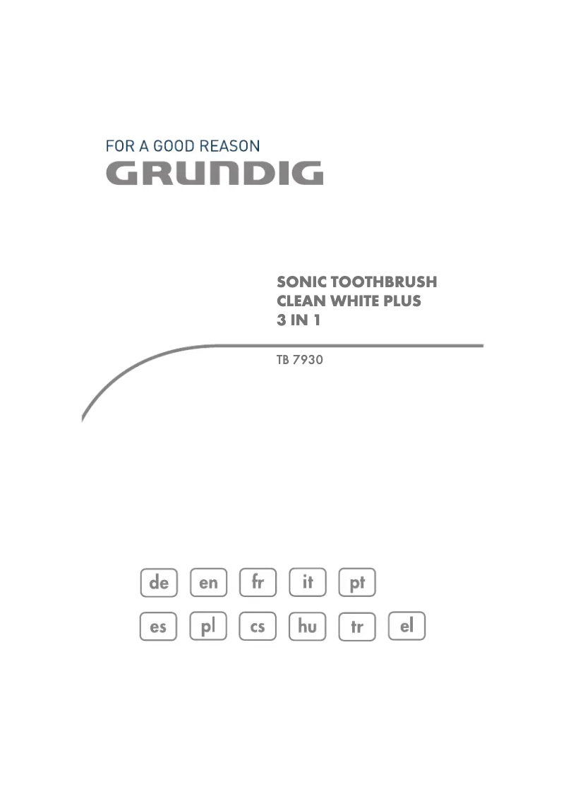 Page 1 de la notice Manuel utilisateur Grundig TB 7930