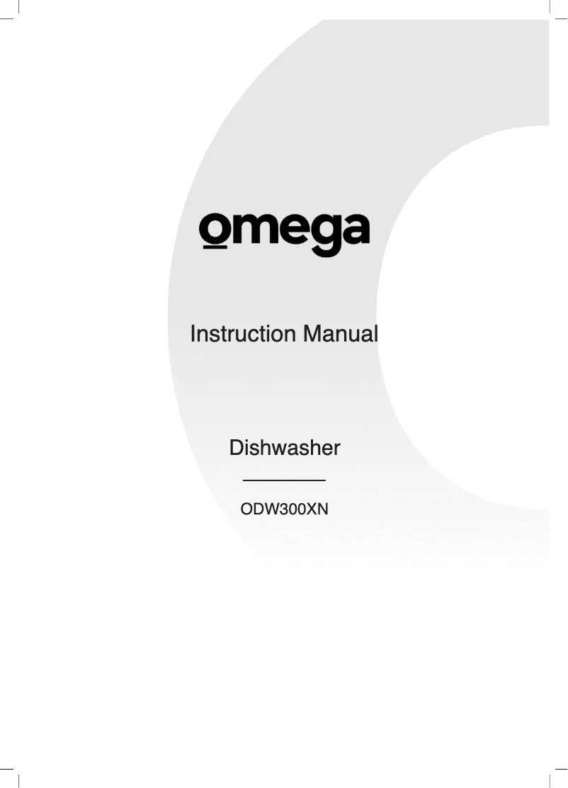 Page n°1 - Manuel utilisateur Omega ODW300XN