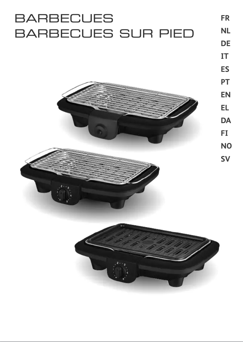Page 1 de la notice Manuel utilisateur Tefal EasyGrill BG90C8