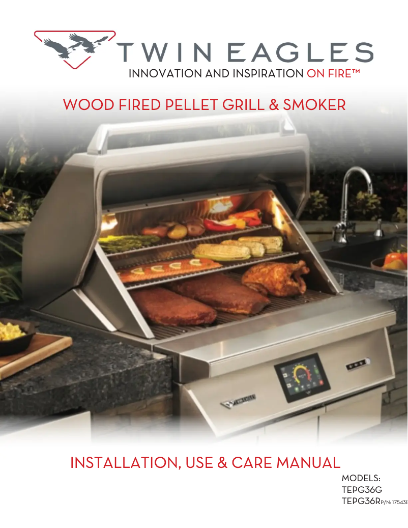 Image de la première page du manuel de l'appareil TEPG36R