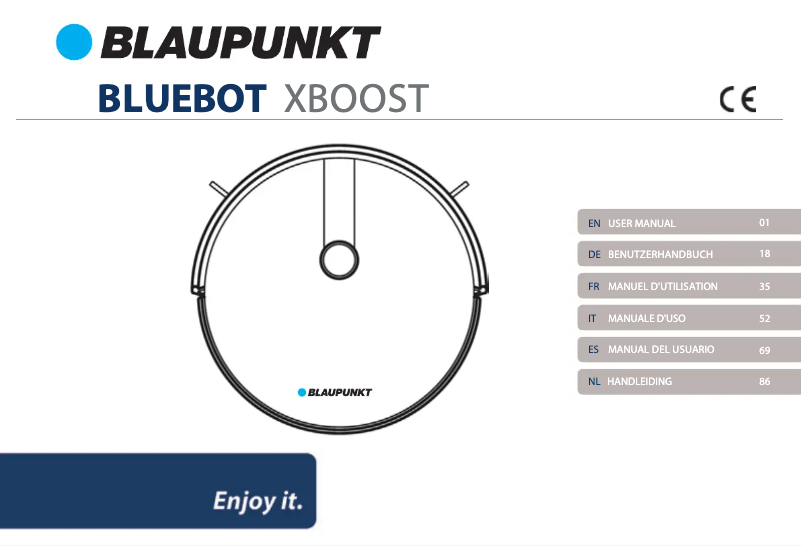 Page n°1 - Manuel utilisateur Blaupunkt Bluebot Xboost