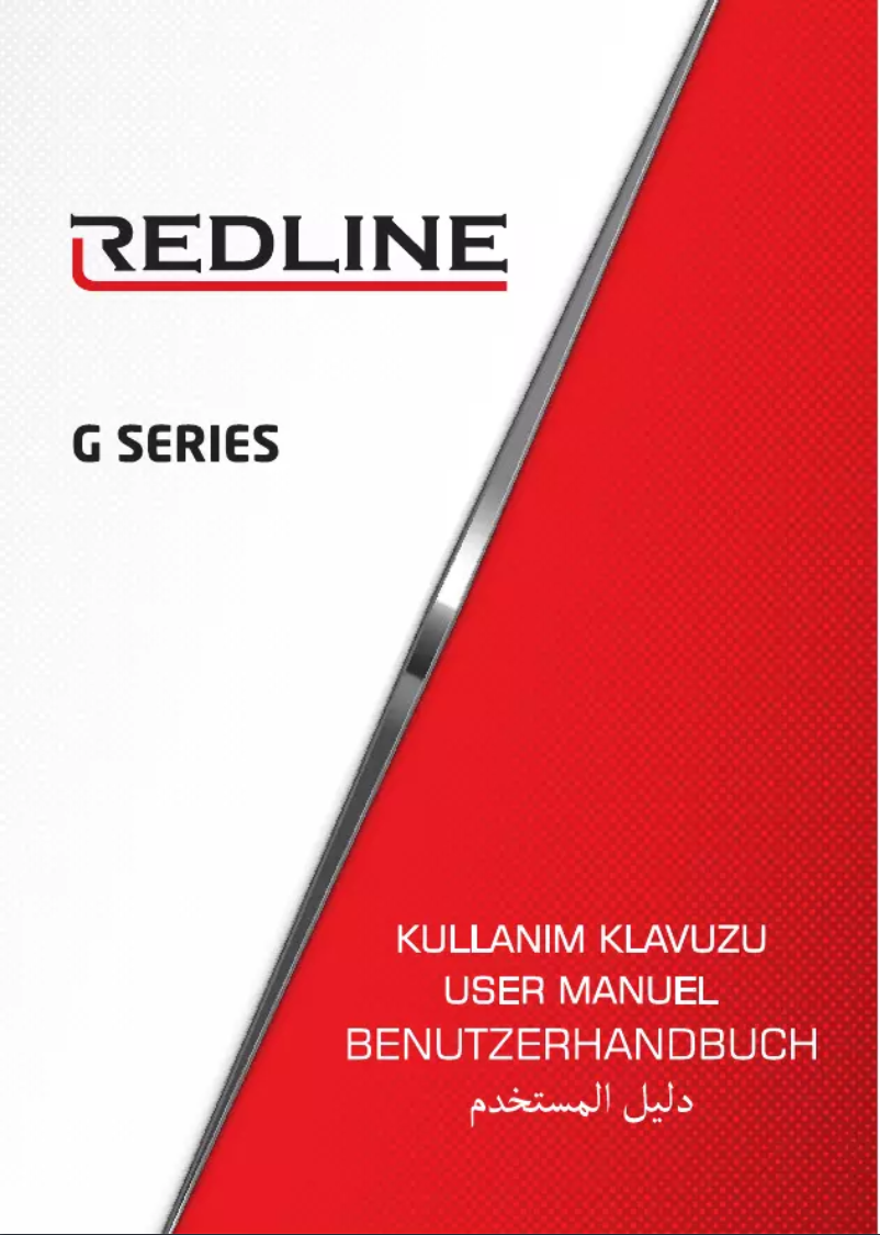Page 1 de la notice Manuel utilisateur Redline G140 HD