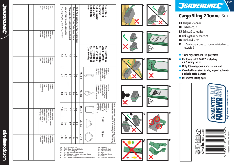 Image de la première page du manuel de l'appareil 457003