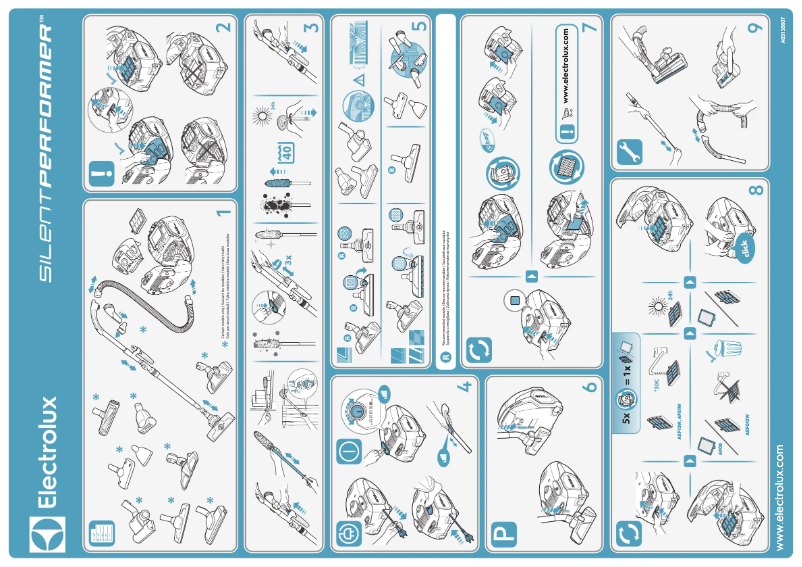 Page n°1 - Manuel utilisateur Electrolux ESP73IW