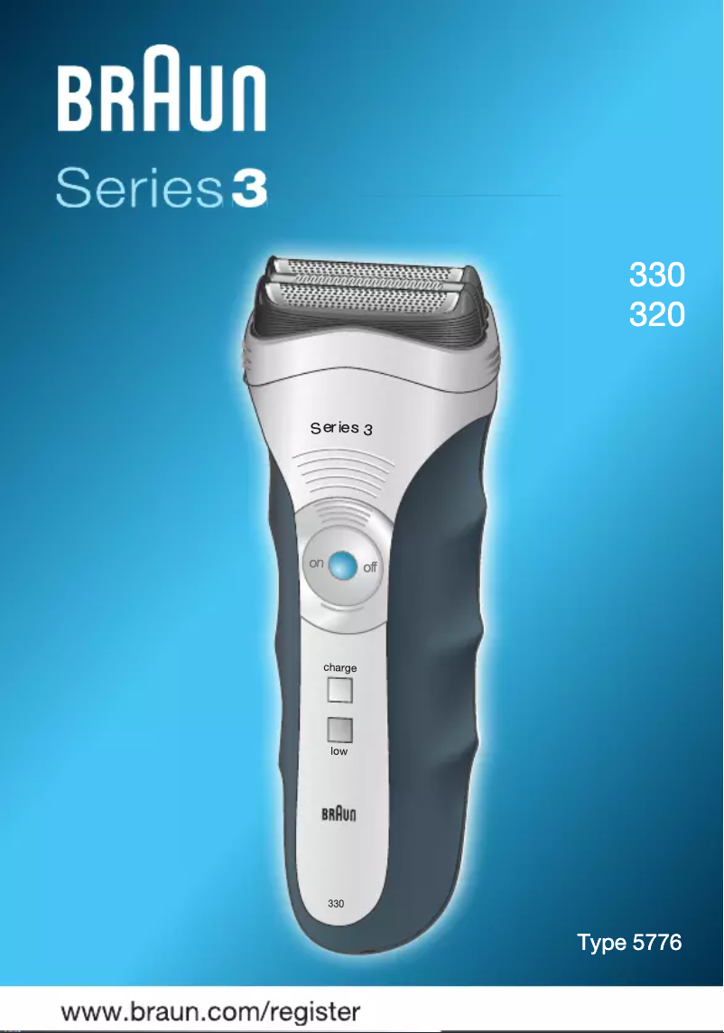 Image de la première page du manuel de l'appareil 330