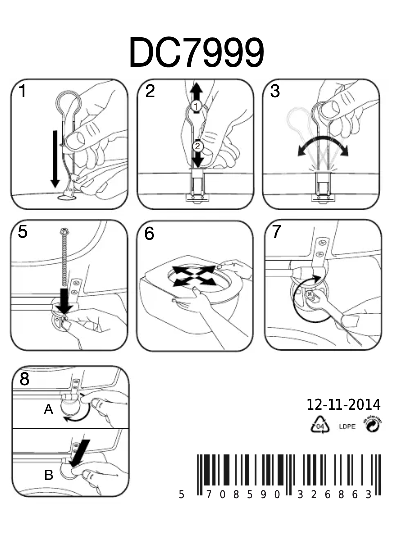 Page n°1 - Manuel utilisateur Pressalit Projecta D