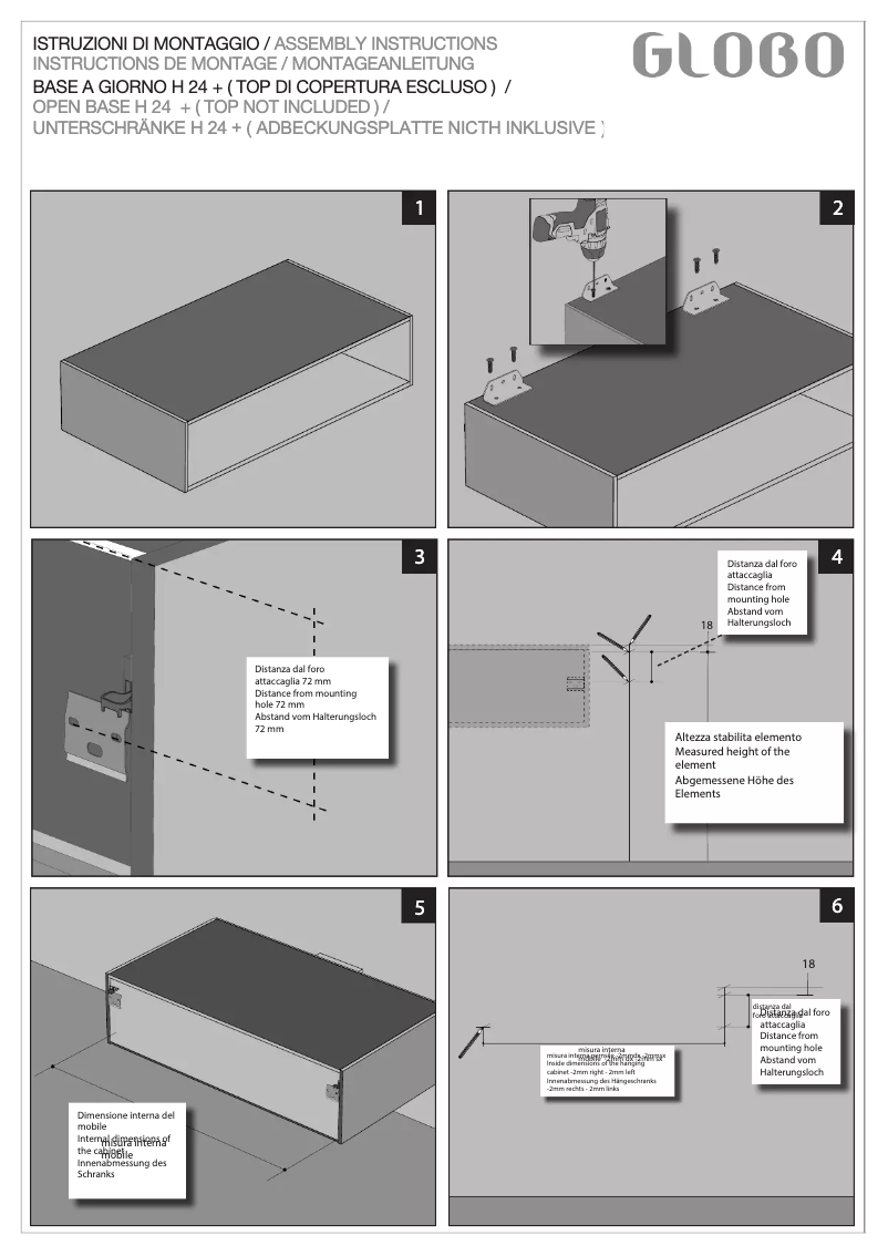 Página 1 del manual Manual de usuario Globo G04524