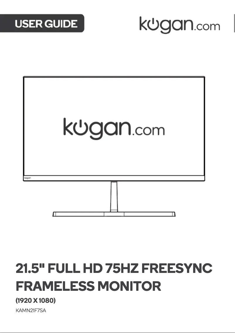 Image de la première page du manuel de l'appareil KAMN21F7SA