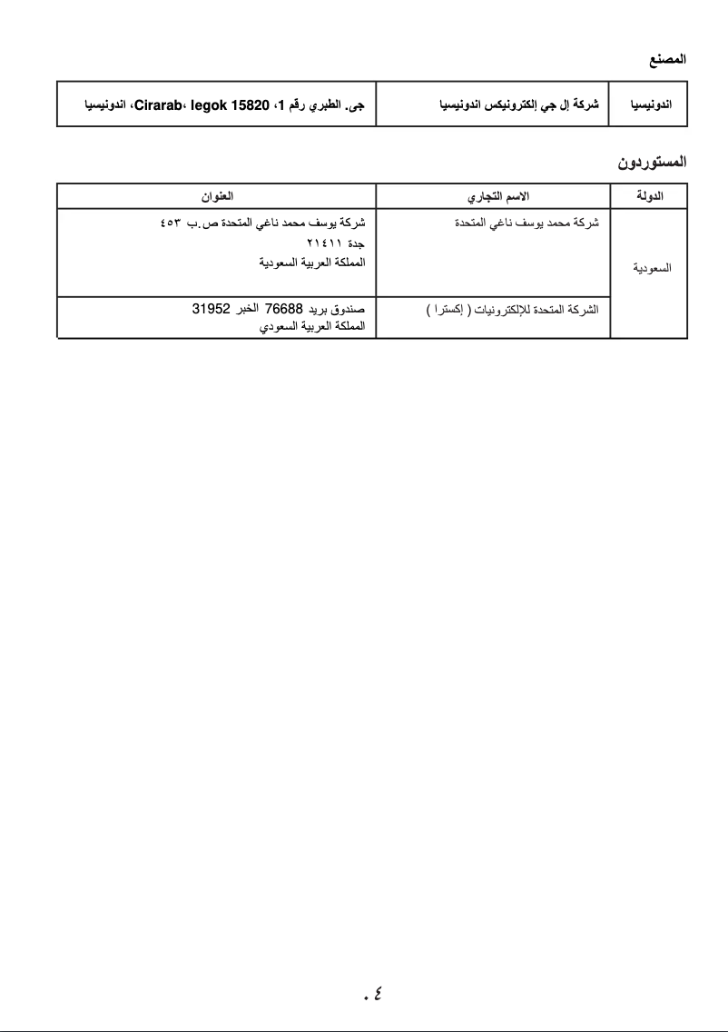 Page 1 de la notice Manuel utilisateur LG LT15CBBSLN