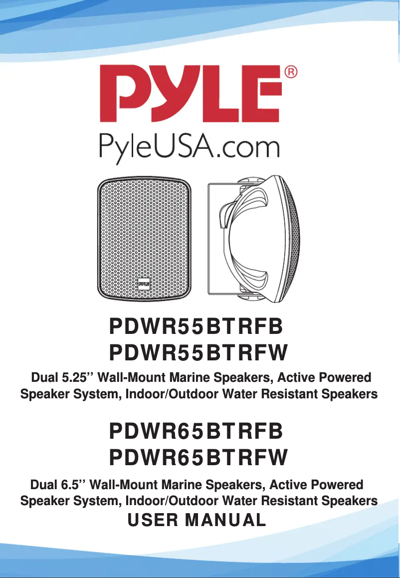 Image de la première page du manuel de l'appareil PDWR55BTRFB