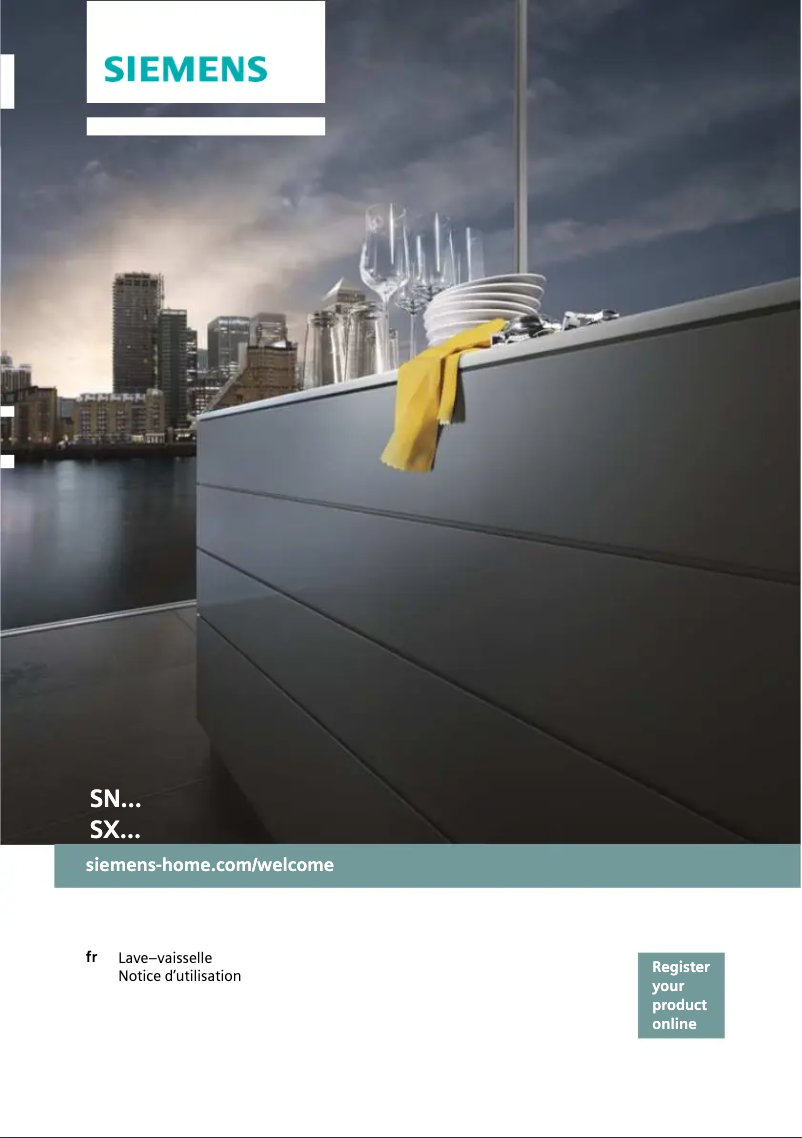 Page n°1 - Manuel utilisateur Siemens SN56M558EU