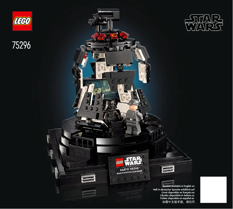Page 1 de la notice Manuel utilisateur Lego Star Wars 75296