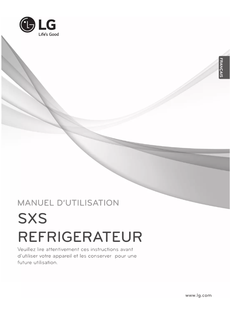 Página 1 del manual Manual de usuario LG GSJ760