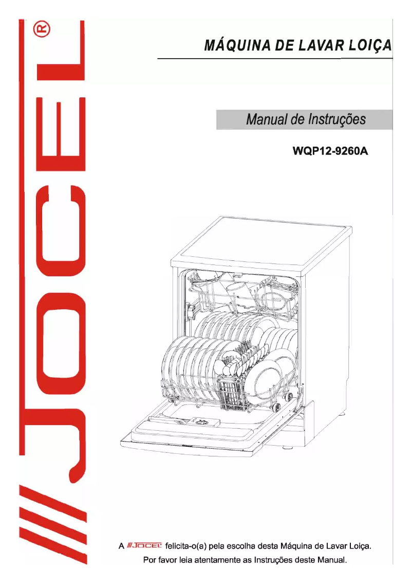 Image de la première page du manuel de l'appareil WQP12-9260A