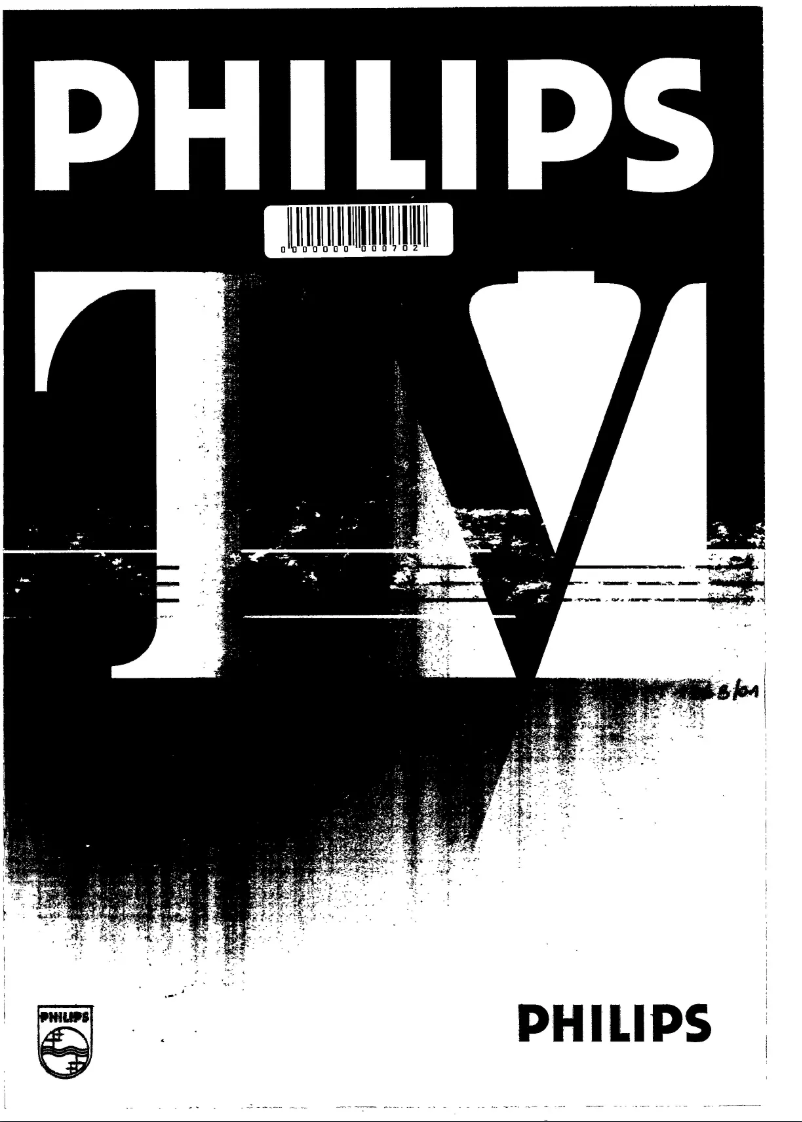 Page 1 of the manual User Manual Philips 21PT136B