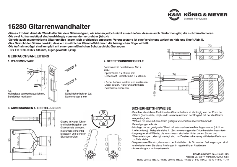 Image de la première page du manuel de l'appareil 16280