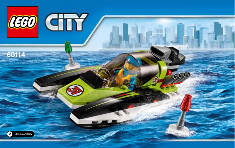 Page 1 de la notice Manuel utilisateur Lego City 60114