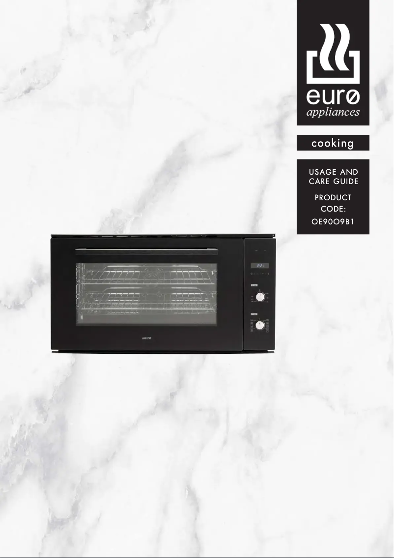 Page 1 de la notice Manuel utilisateur Euro Appliances OE90O9B1
