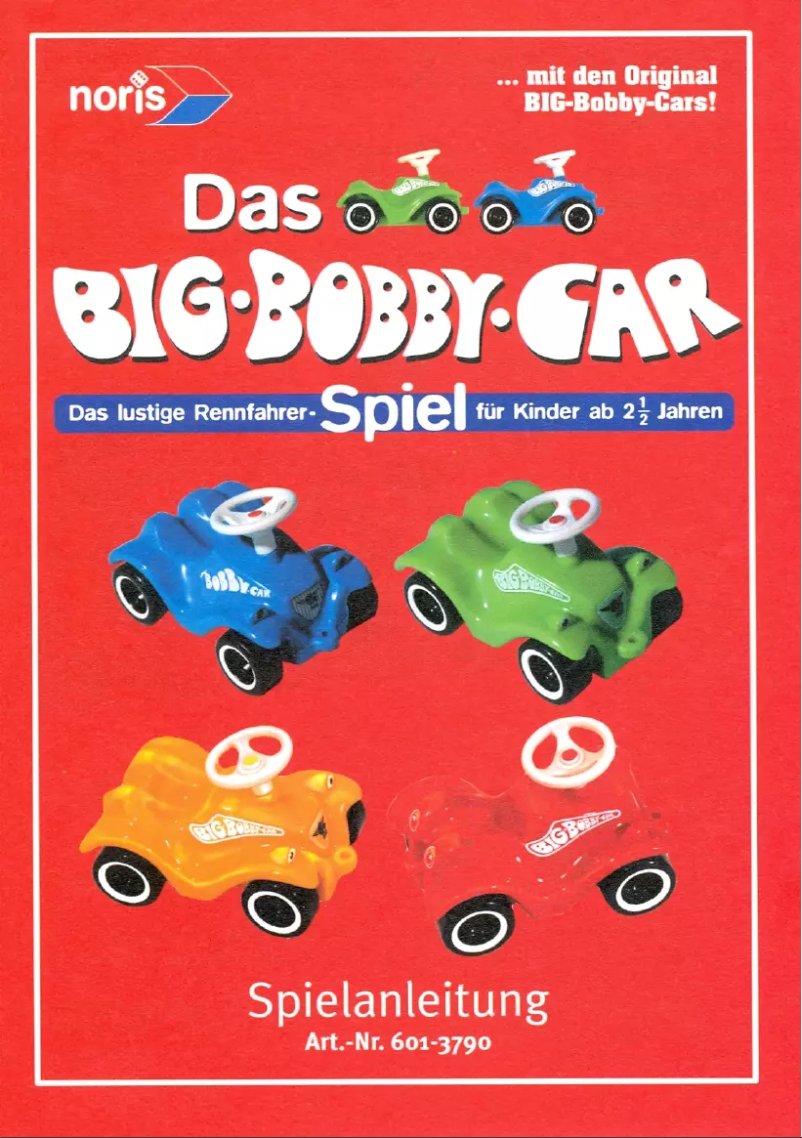 Page 1 de la notice Manuel utilisateur Noris Big-Bobby-Car Spiel