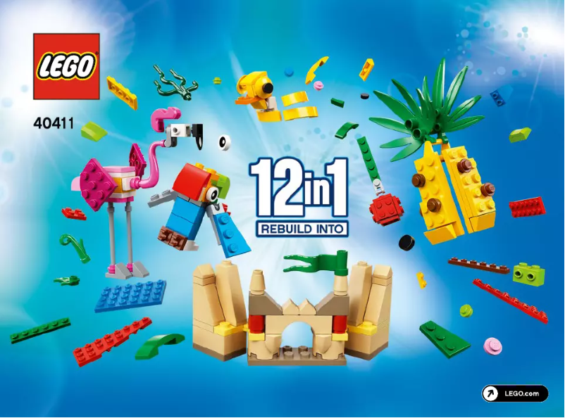 Page n°1 - Manuel utilisateur Lego Creative Fun 40411