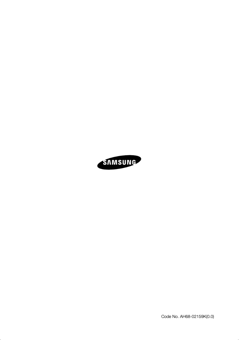 Page 1 de la notice Manuel utilisateur Samsung HT-TZ122T