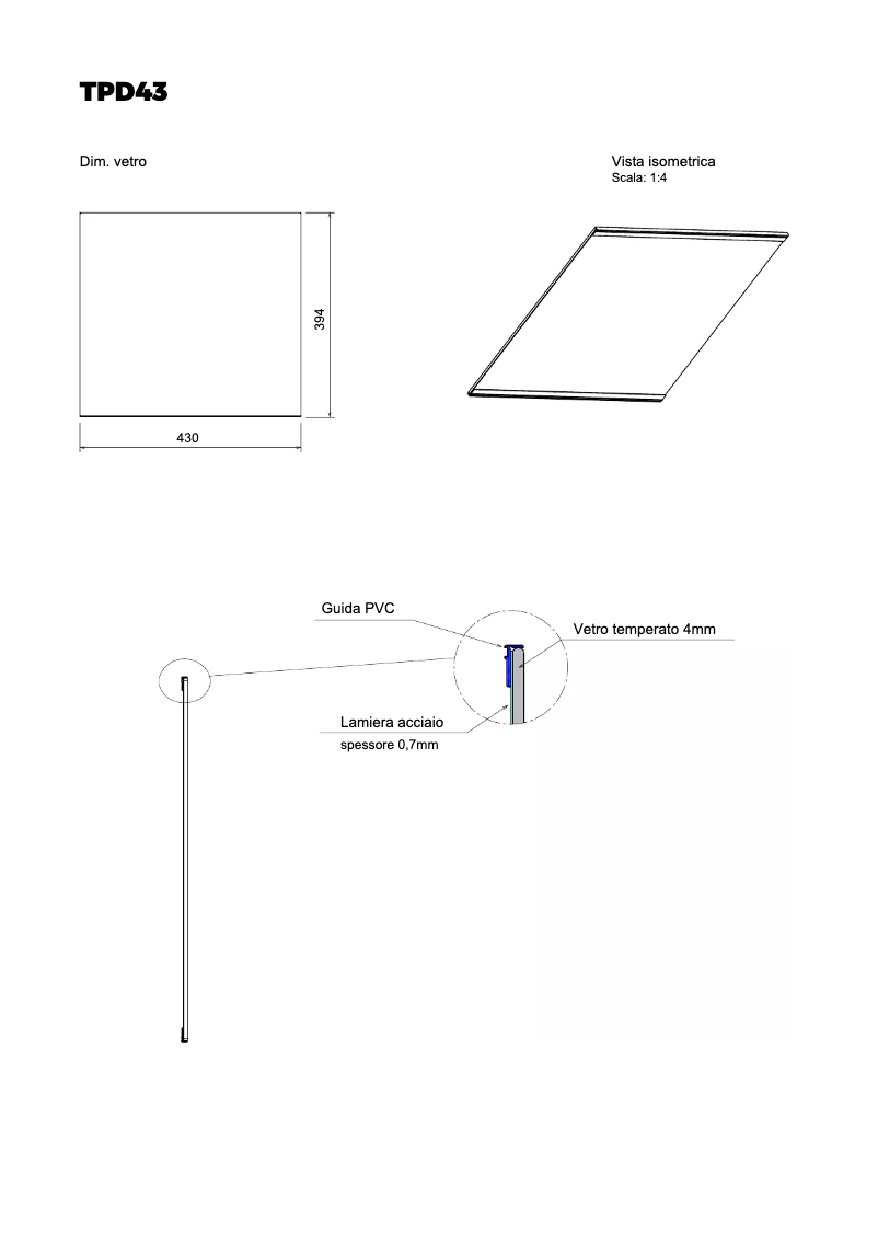 Página 1 del manual Manual de usuario Apell TPD43FS