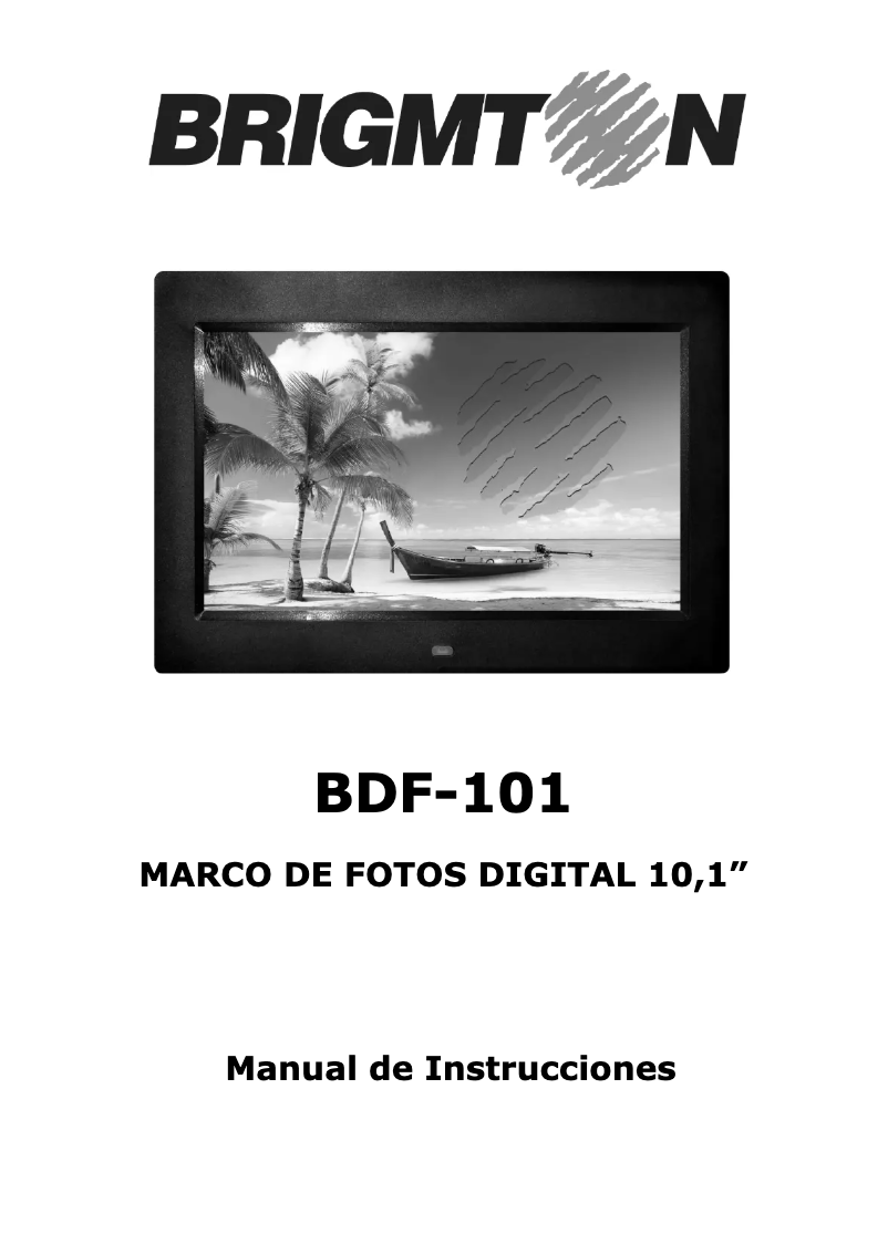 Image de la première page du manuel de l'appareil BDF-101