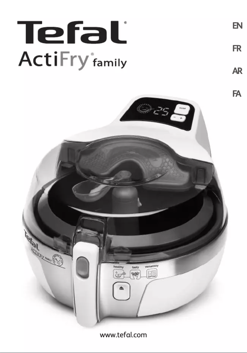 Page 1 de la notice Manuel utilisateur Tefal ActiFry Family AH900015