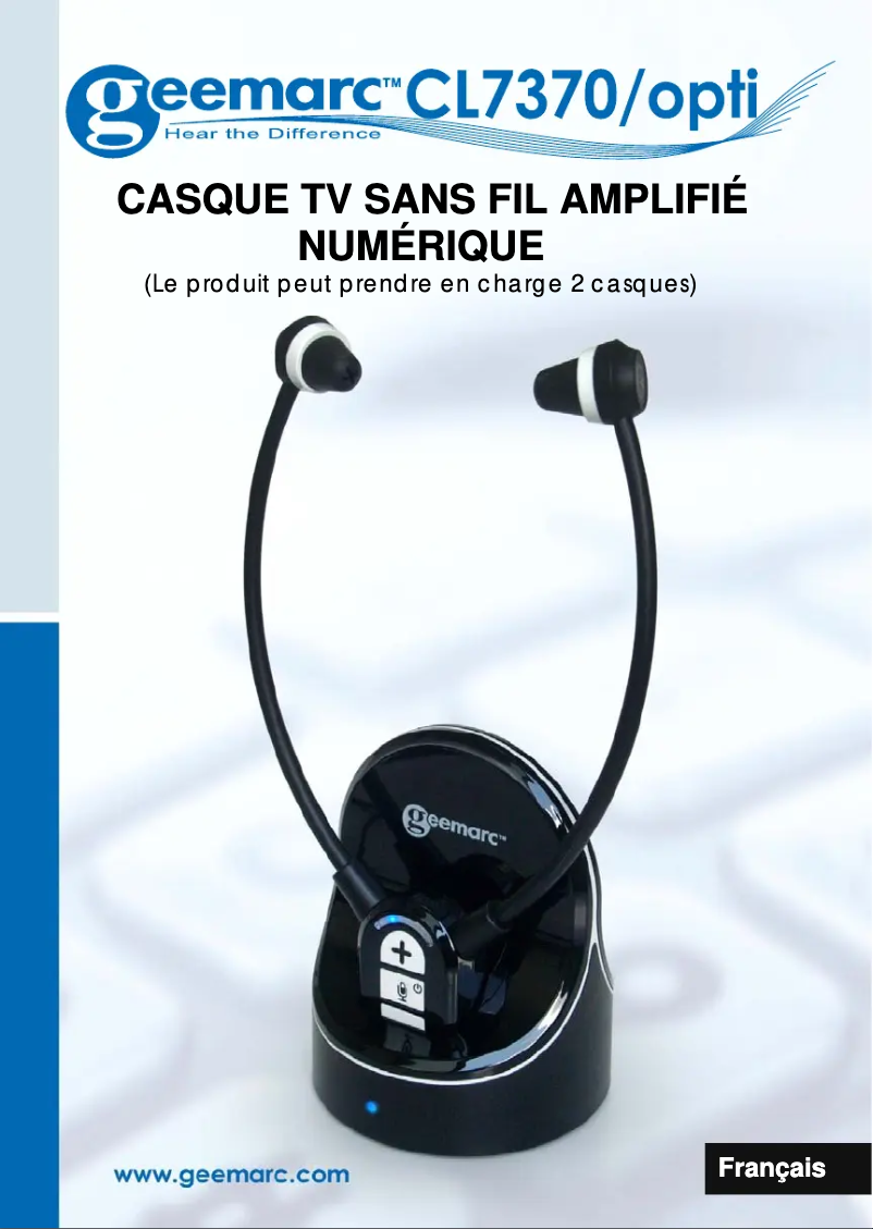 Image de la première page du manuel de l'appareil CL7370 OPTI