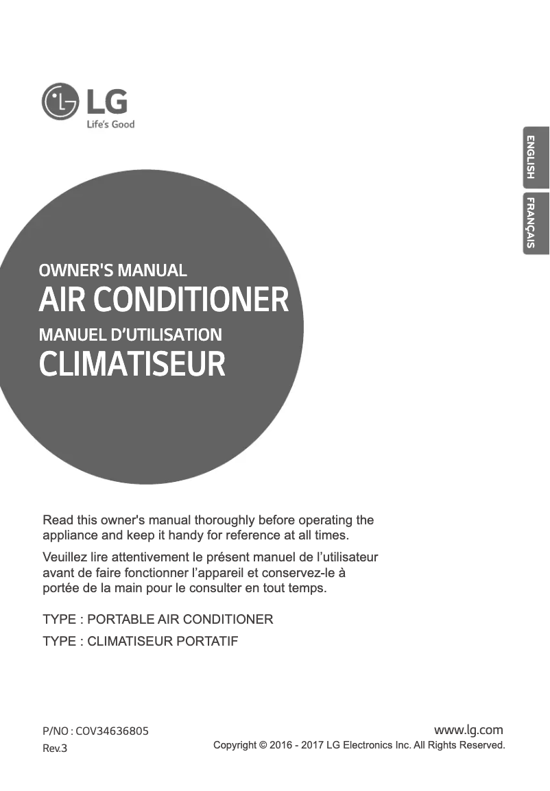 Página 1 del manual Manual de usuario LG LP0817WSR