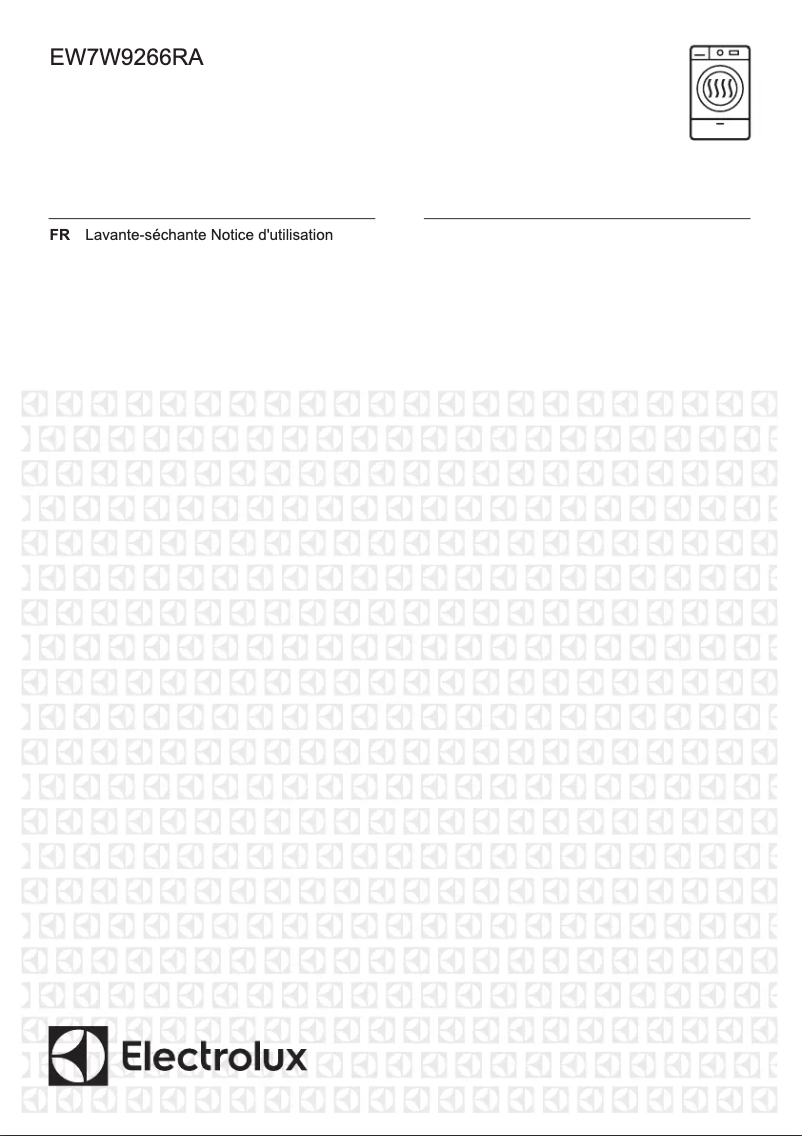 Page n°1 - Manuel utilisateur Electrolux EW7W9266RA